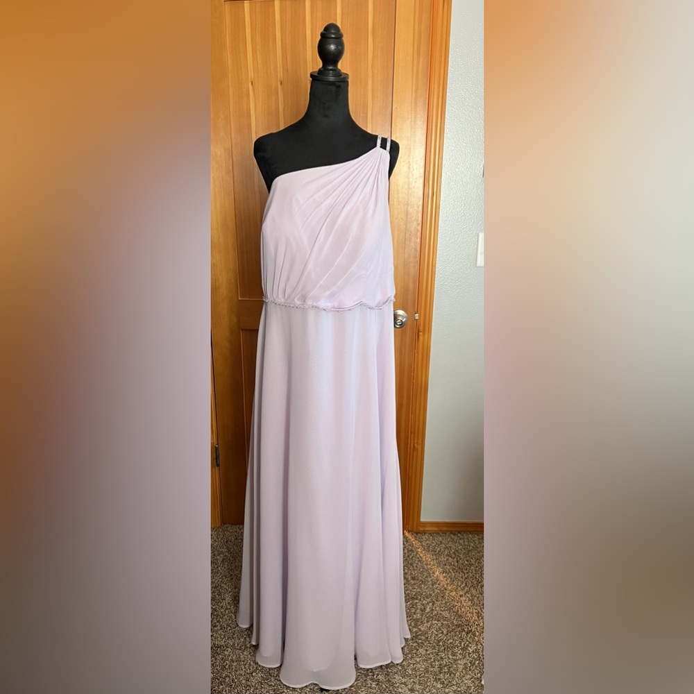 JJs House Dusty Lavender Bridesmaid Dress